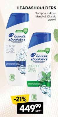HEAD & SHOULDERS