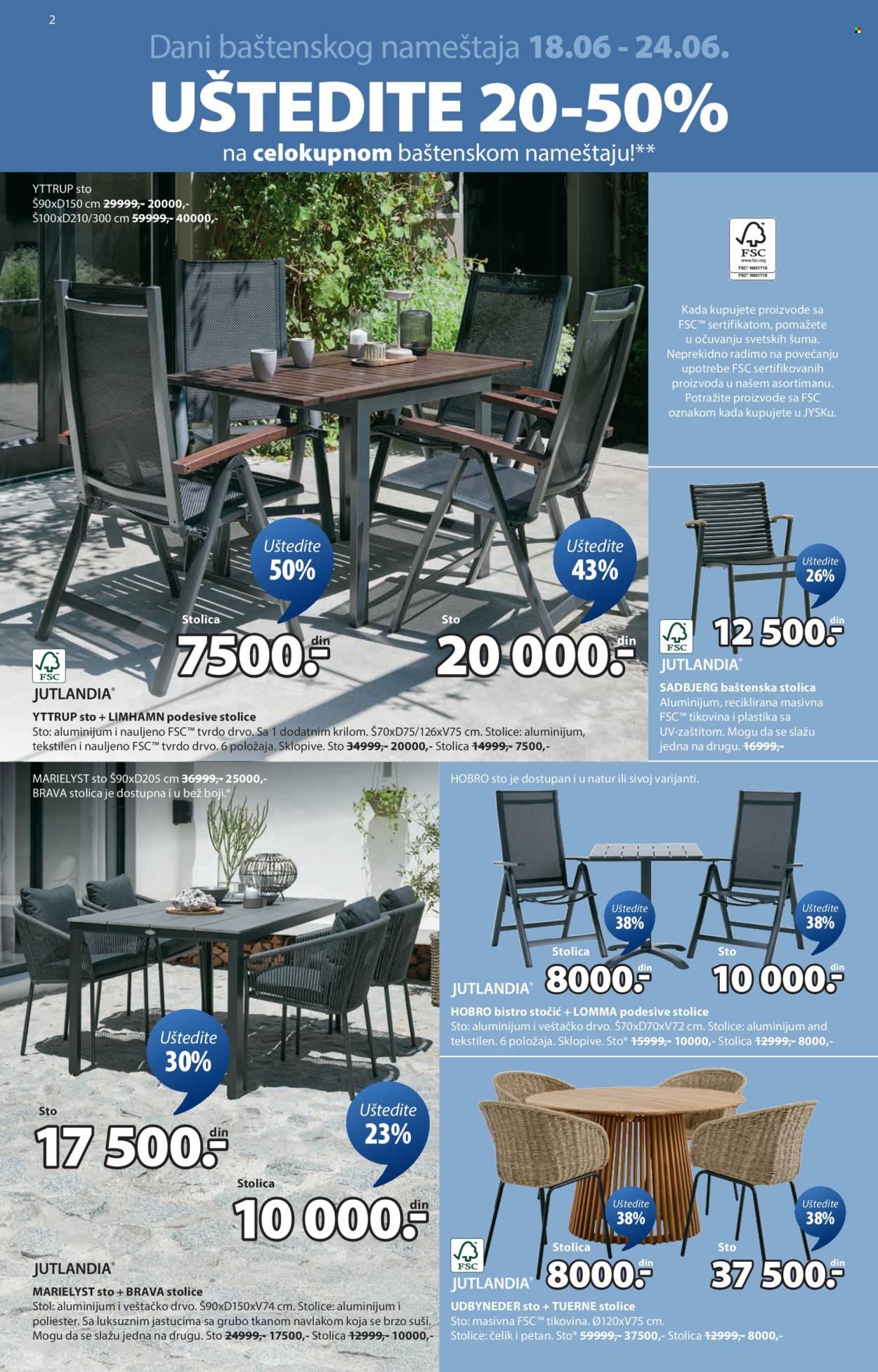 JYSK katalog - 18.06.2025 - 01.07.2025. Stranica 3
