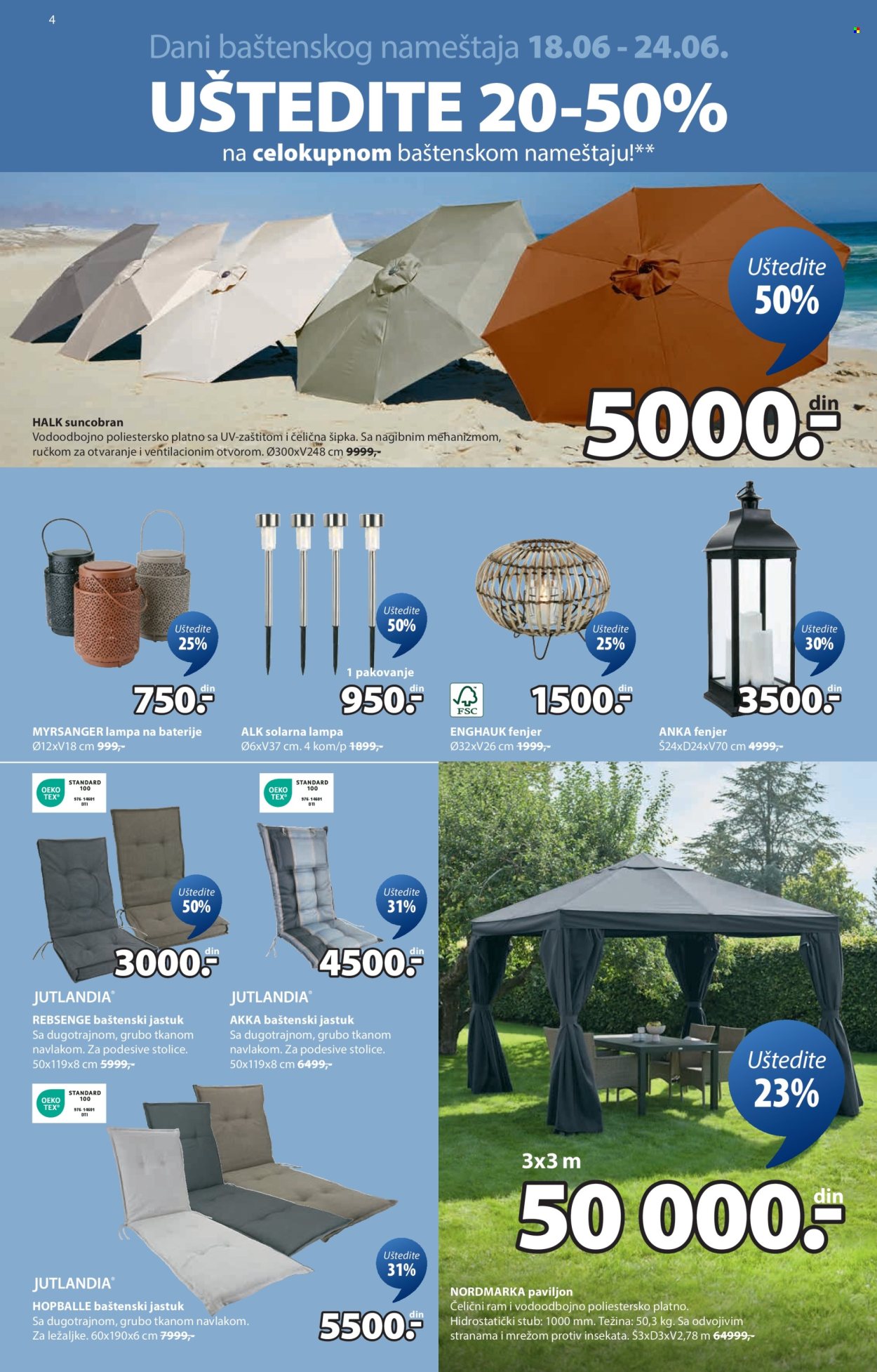 JYSK katalog - 18.06.2025 - 01.07.2025. Stranica 5