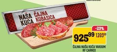 Čajna Naša Kuća Vakum RF Carnex