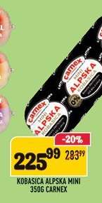 Kobasica Alpska Mini 350g Carnex