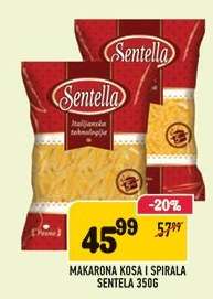 Makarona Kosa i Spirala Sentella 350g
