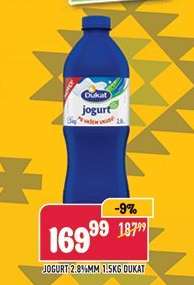 Jogurt 2.8% MM 1.5kg Dukat