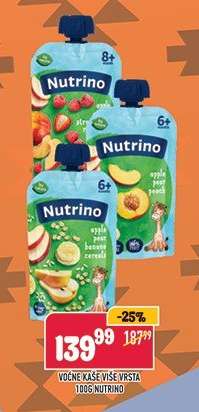 Voćne kaše Nutrino