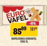 Napolitanka Eurovafel 180g SL