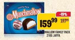 Munchmallow Family Pack 210g Jaffa