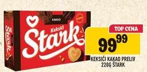 Keksići Kakao Preliv 220g Štark