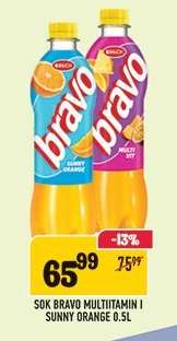 SOK BRAVO MULTIVITAMIN I SUNNY ORANGE 0.5L