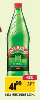 Voda Knjaz Miloš 1,25l