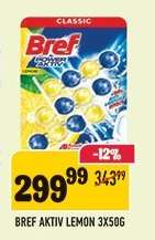 Bref Aktiv Lemon 3x50g