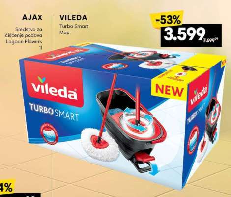 VILEDA Turbo Smart Mop