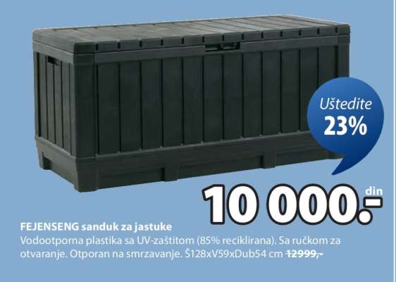 FEJENSENG SANDUK ZA JASTUKE