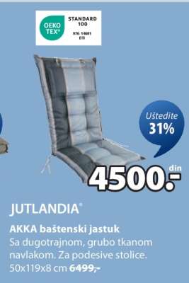 JUTLANDIA AKKA BAŠTENSKI JASTUK