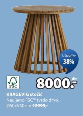 KRAGEVIG stočić