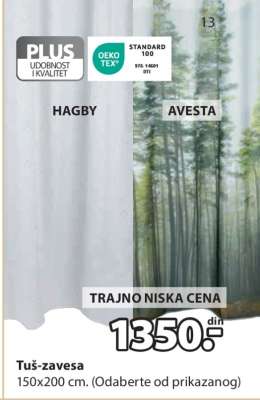 TUŠ-ZAVESA