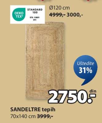 SANDELTRE TEPIH