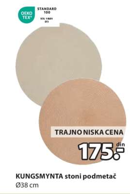 KUNGSMYNTA STONI PODMETAČ