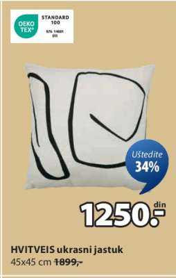 HVITVEIS UKRASNI JASTUK