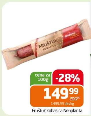 Fruštuk kobasica Neoplanta