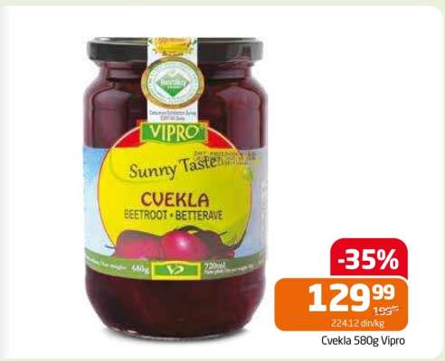 Cvekla 580g Vipro
