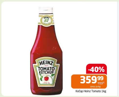 Kečap Heinz Tomato 1kg