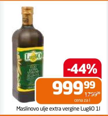 Maslinovo ulje extra vergine LugliO 1l