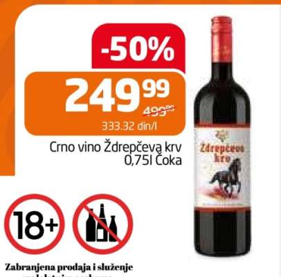 Crno vino Ždrepčeva krv