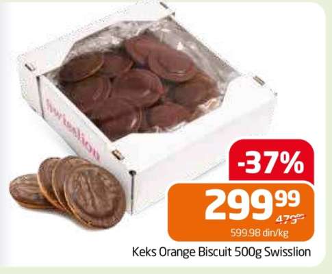 Keks Orange Biscuit 500g Swisslion