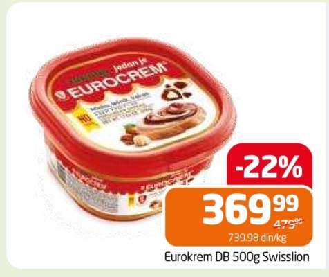 Eurokrem DB 500g Swisslion