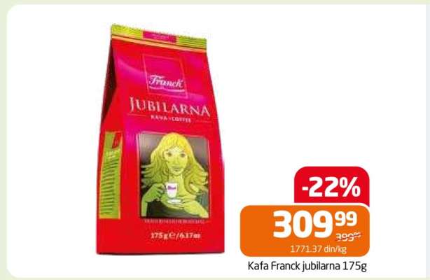 Kafa Franck jubilarna 175g