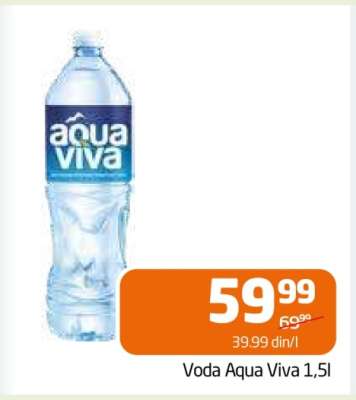 Voda Aqua Viva 1,5l