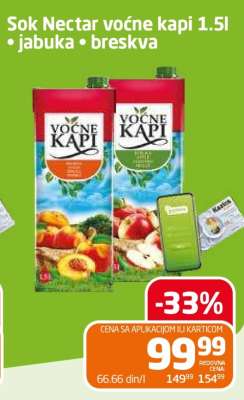 Sok Nectar voćne kapi 1.5l