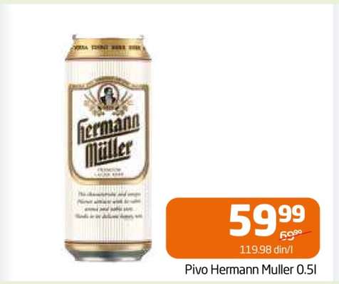 Pivo Hermann Muller 0.5l