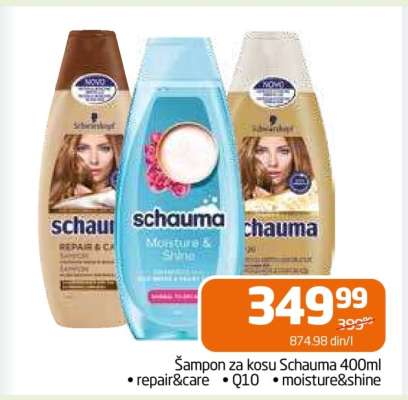 Šampon za kosu Schauma 400ml