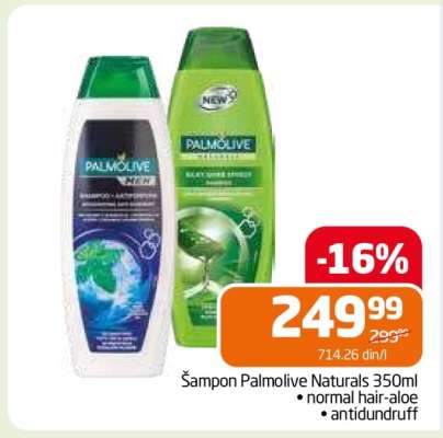 Šampon Palmolive Naturals 350ml