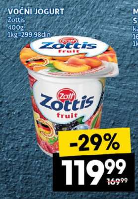 VOĆNI JOGURT