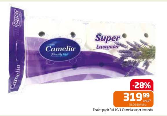 Camelia Super Lavander Toalet papir