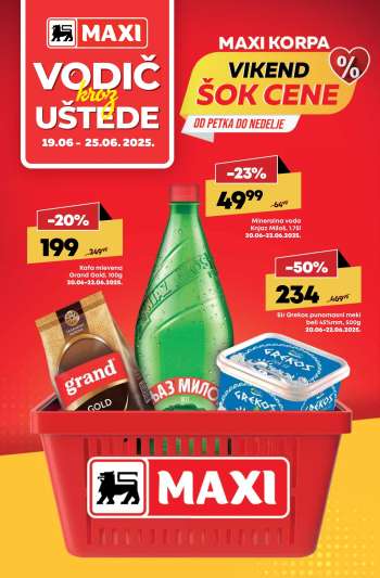 thumbnail - Katalog Maxi - Nedeljna akcija