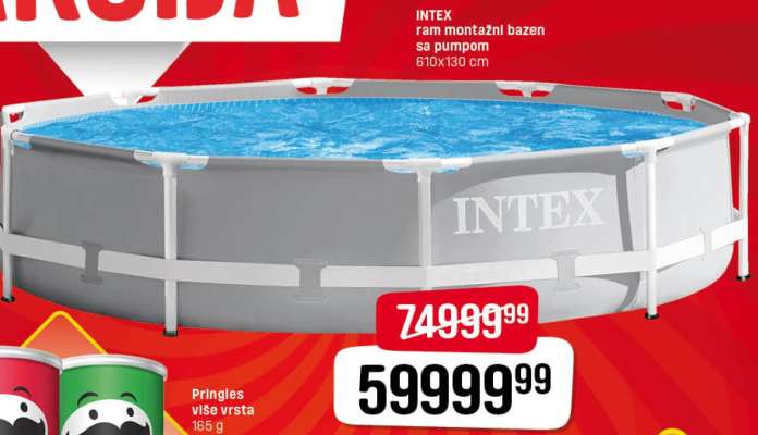 INTEX Frame Pool with Pump