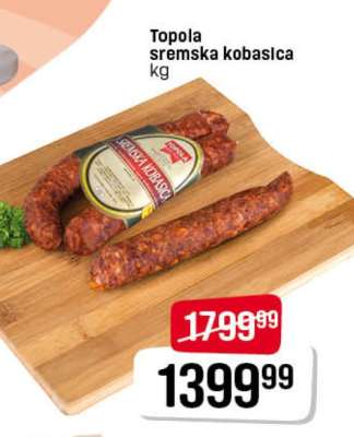 Topola sremska kobasica