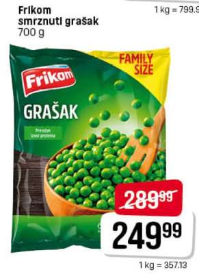 Frikom smrznuti grašak