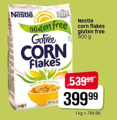 Nestle corn flakes gluten free 500 g