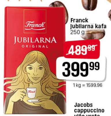 Franck jubilarna kafa