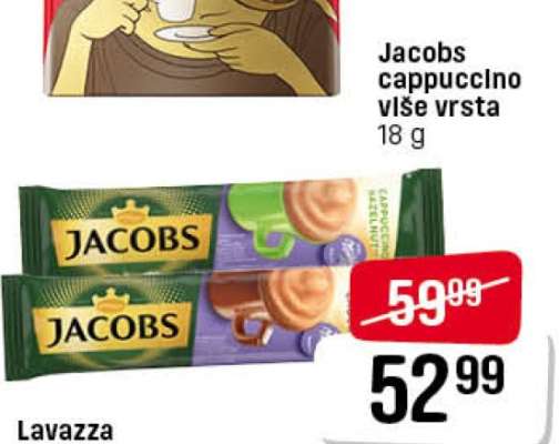 Jacobs cappuccino více vrstev