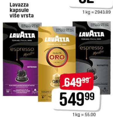 Lavazza kapsule