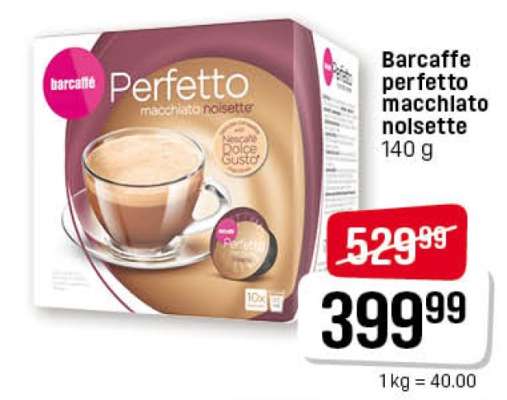 Barcaffe perfetto macchiato noisette