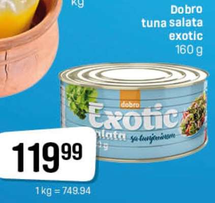 Dobro tuna salata exotic
