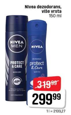 Nivea dezodorans više vrsta