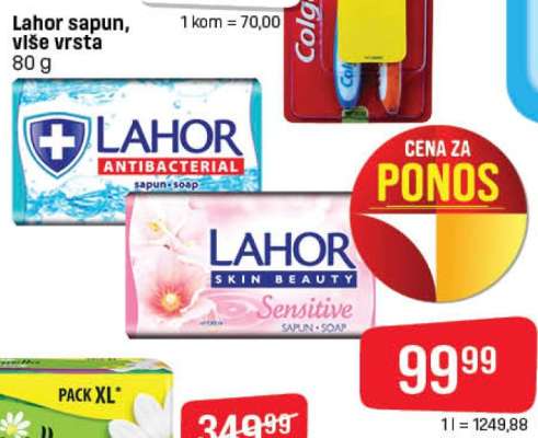 Lahor sapun, više vrsta