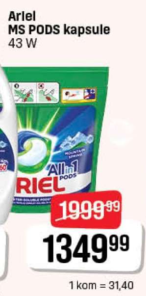 Ariel MS PODS kapsule